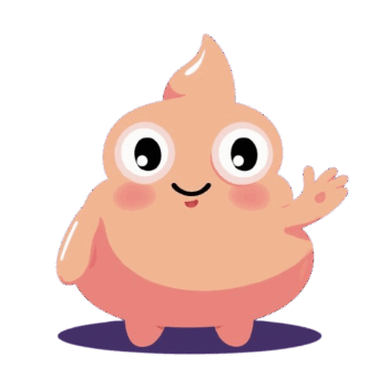 ピンク色のうんこ星人