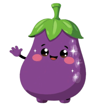 普通サイズのナスくん